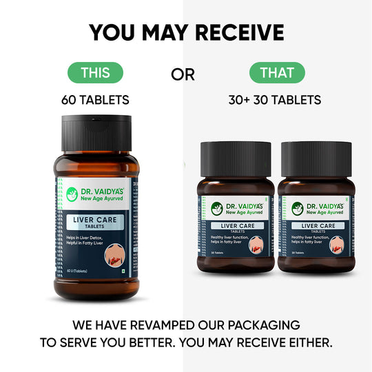 Dr. Vaidya’s Liver Care: Supports Fatty Liver Wellness & Daily Liver Detoxification