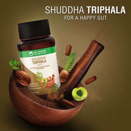 Shuddha Triphala: Most Effective Digestion Regulator & Antioxidant