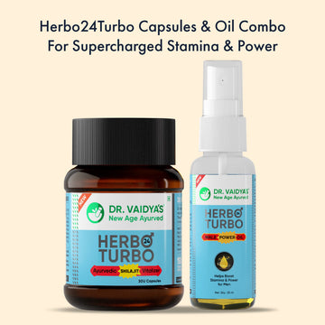 Herbo24Turbo Stamina Booster Combo: For Turbocharged Power & Stamina