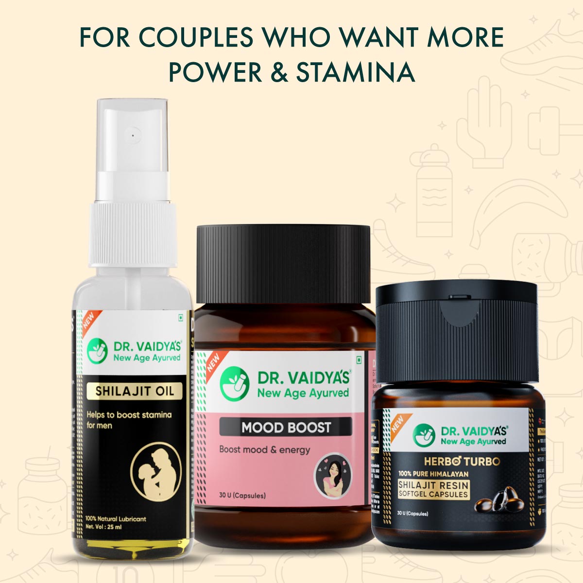 New Honeymoon Pack: With the Power of 100% Himalayan Shilajit