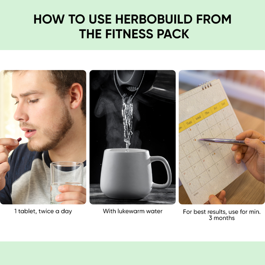 Ayurvedic bodybuilding through fitness pack